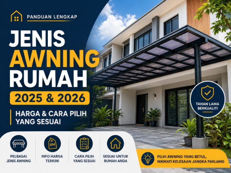 Jenis Awning Rumah