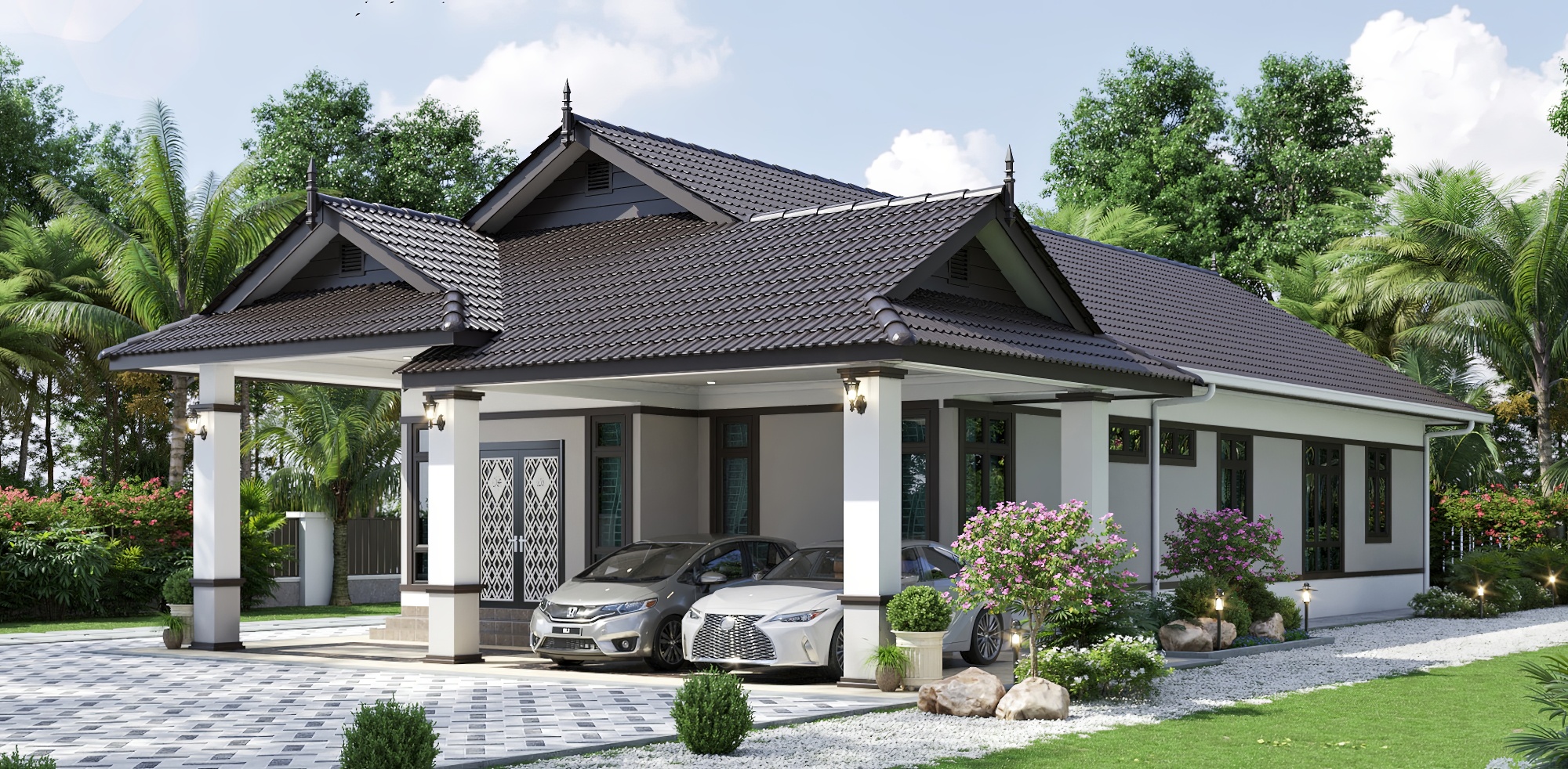 bina rumah atas tanah sendiri