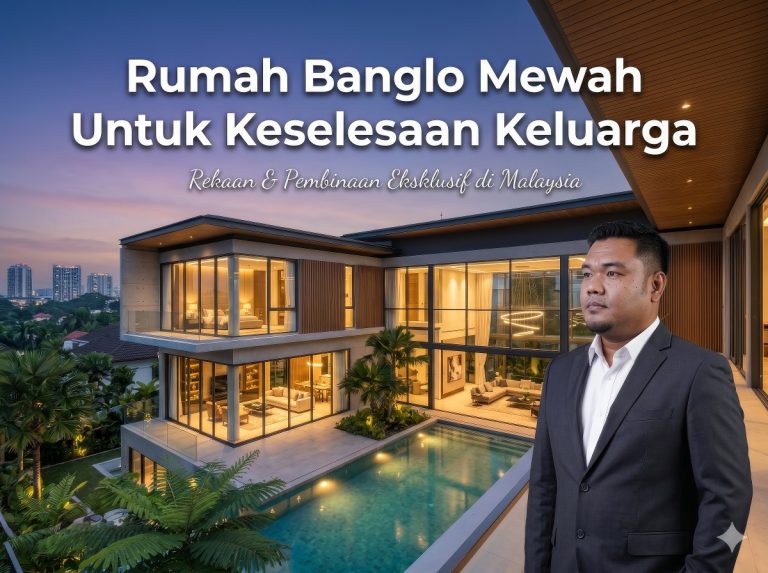 Rumah Banglo Mewah Untuk Keselesaan Keluarga