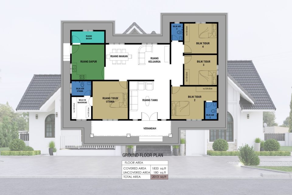 B1-135A Floor Plan