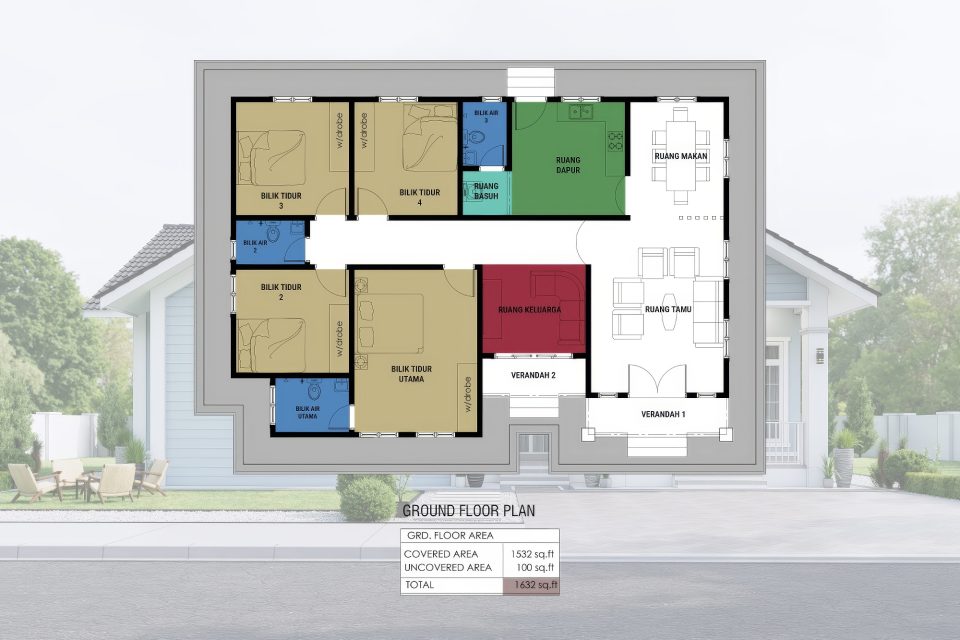 B1-147A Floor Plan~upscale B1-147A