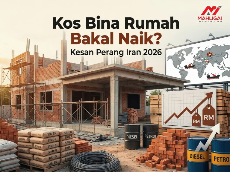 Kos Bina Rumah Bakal Naik? Ini Kesan Perang Iran Mac 2026