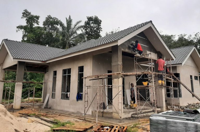 PROGRESS PEMBINAAN RUMAH 028