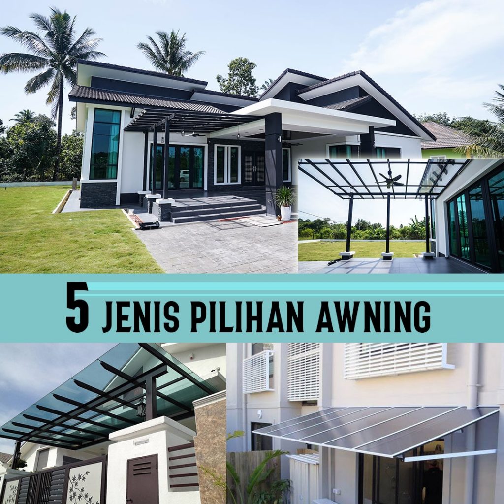 5 Jenis Pilihan Awning