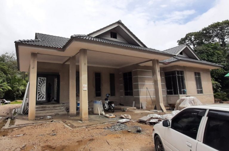 PROGRESS PEMBINAAN RUMAH 026