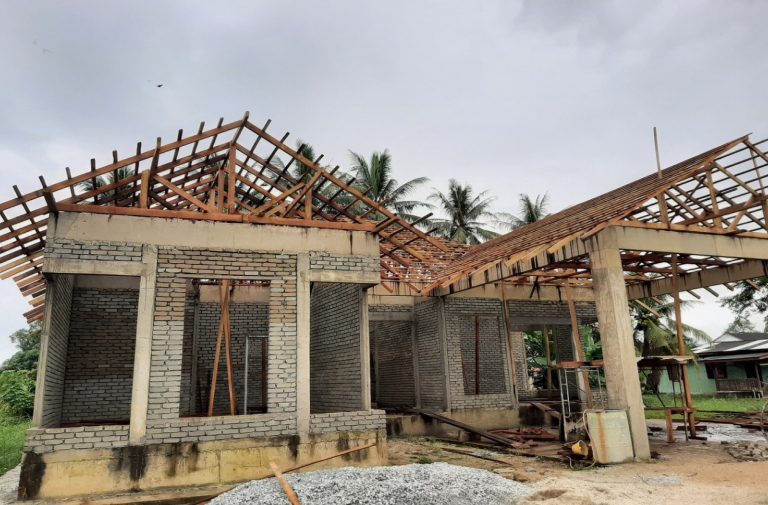 PROGRESS PEMBINAAN RUMAH 027