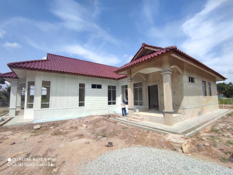 PROGRESS PEMBINAAN RUMAH 001